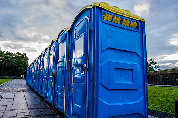 Porta potty delivery and setup in Hughes Springs, TX